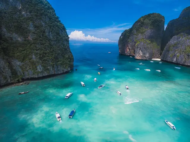 Thailand Phi Phi Island tropical beach