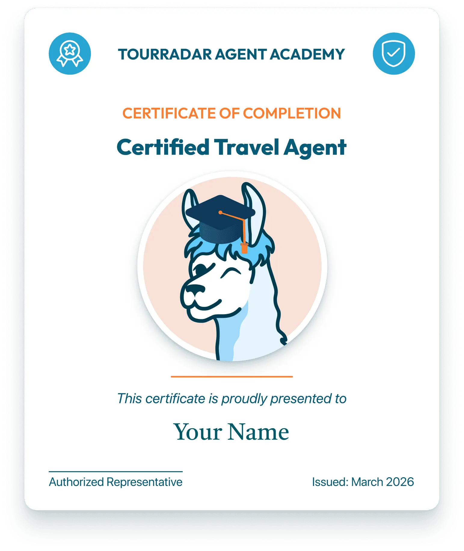 TourRadar Agent Academy - branded client pages on laptop and mobile